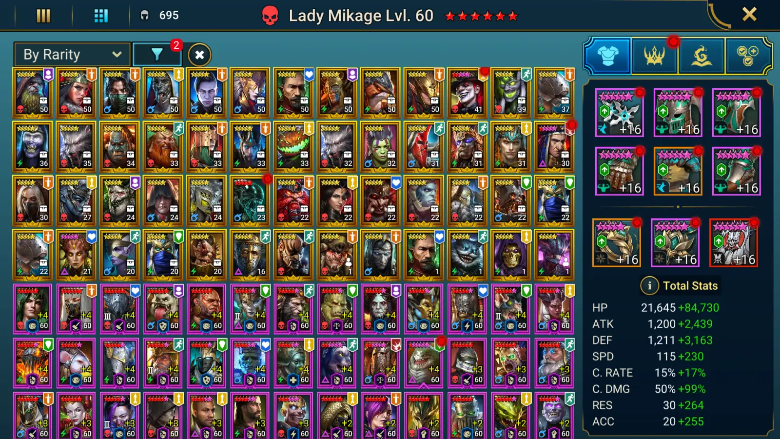 Account screenshot 2