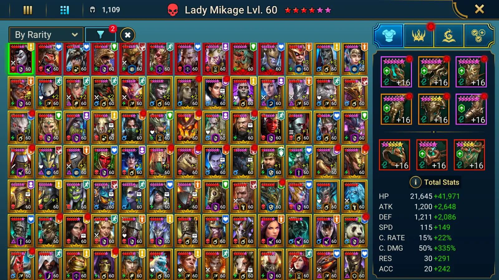 Account screenshot 2