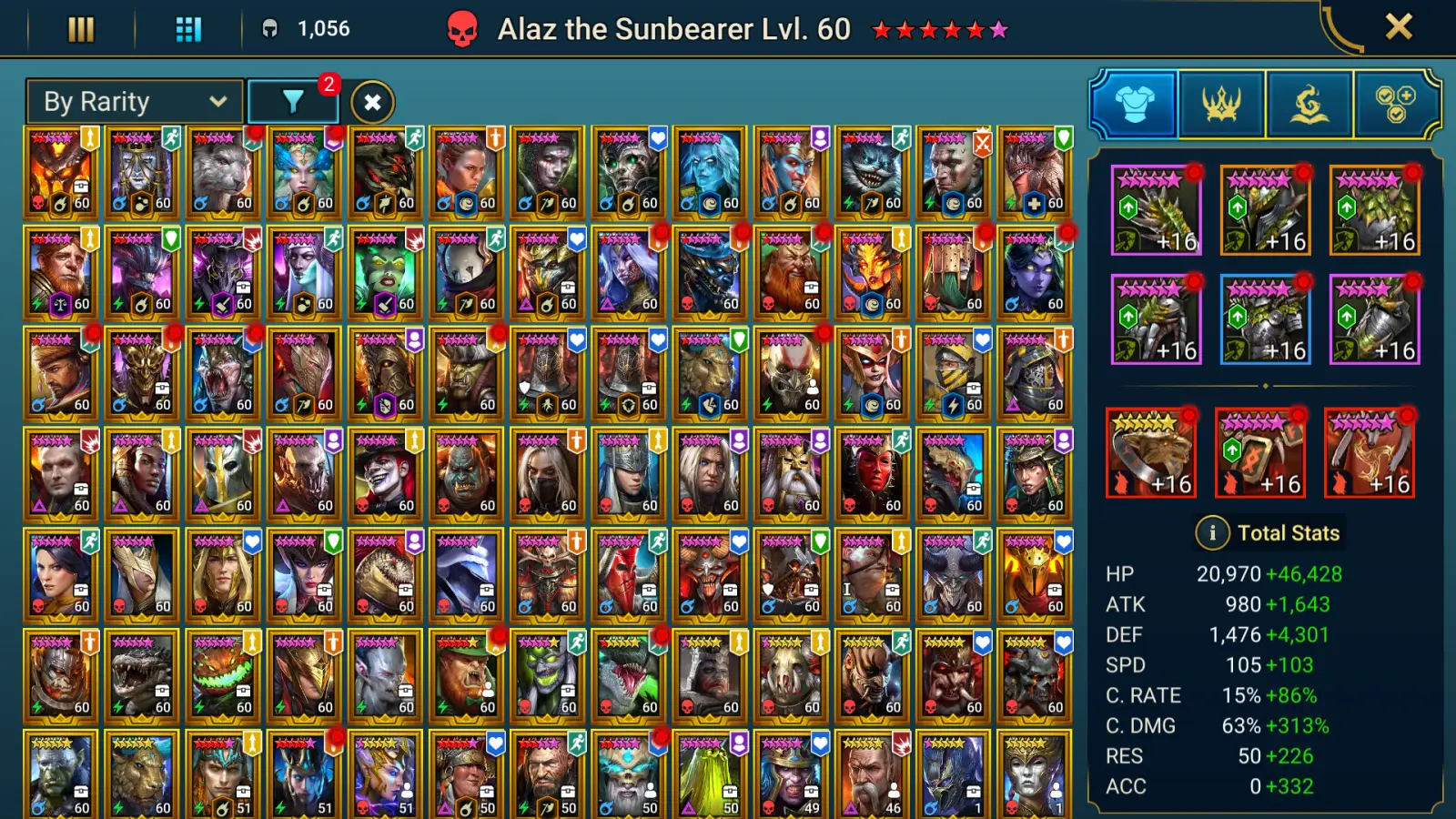 Account screenshot 2