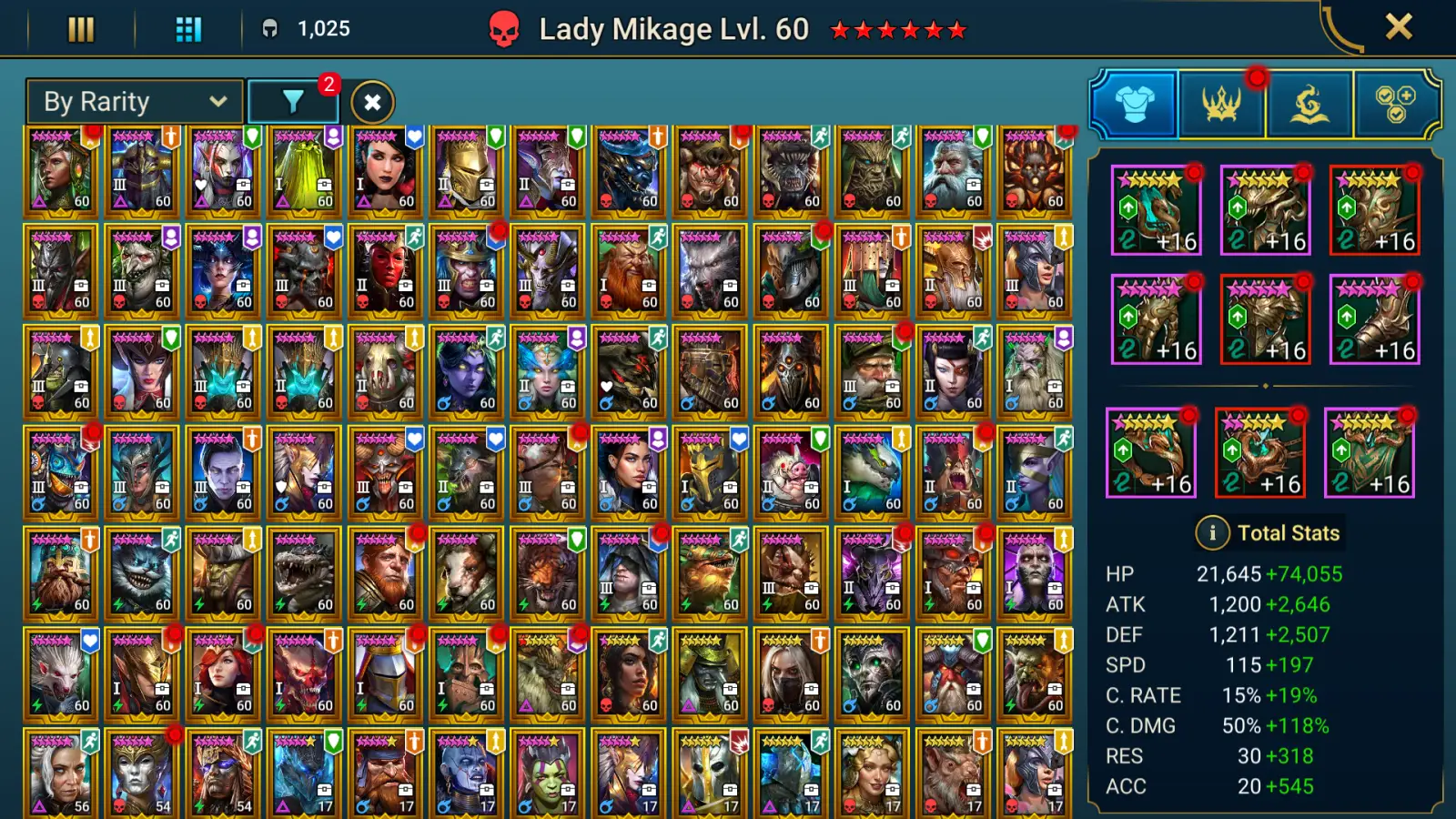 14 Mythicals (Siegfrund, Gharol, Androc) | 6* Bayek, Tekteon, Marichka&Taras — screenshot 3