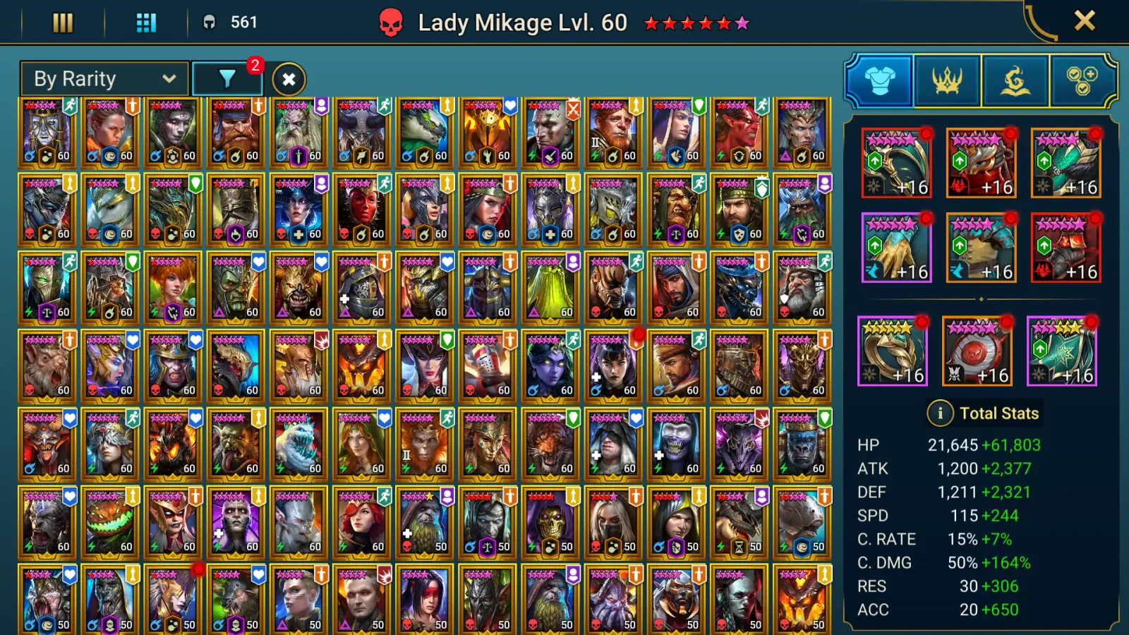 Account screenshot 2