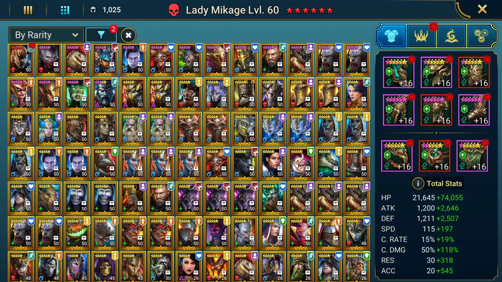 14 Mythicals (Siegfrund, Gharol, Androc) | 6* Bayek, Tekteon, Marichka&Taras — screenshot 4