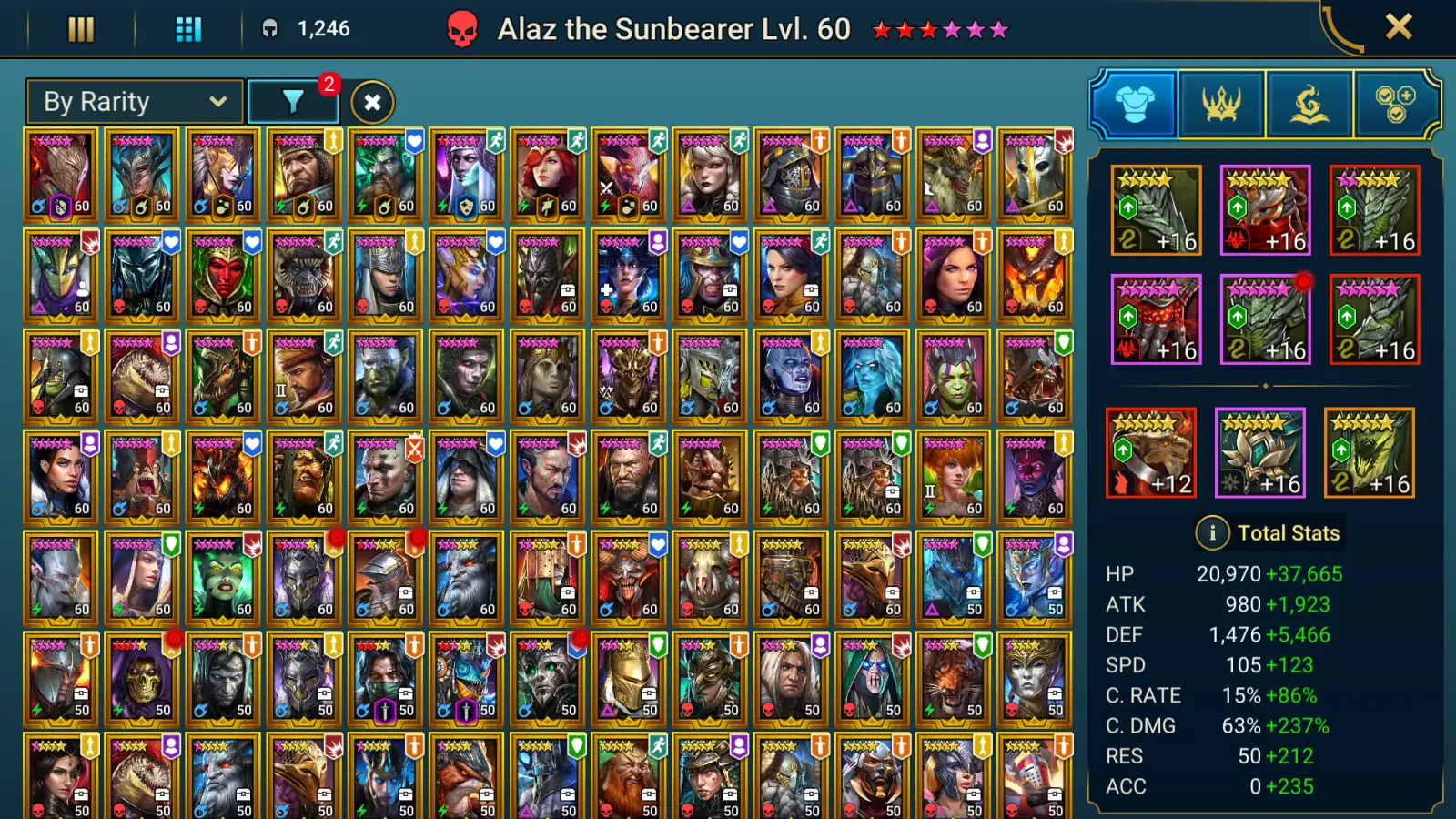 Account screenshot 2