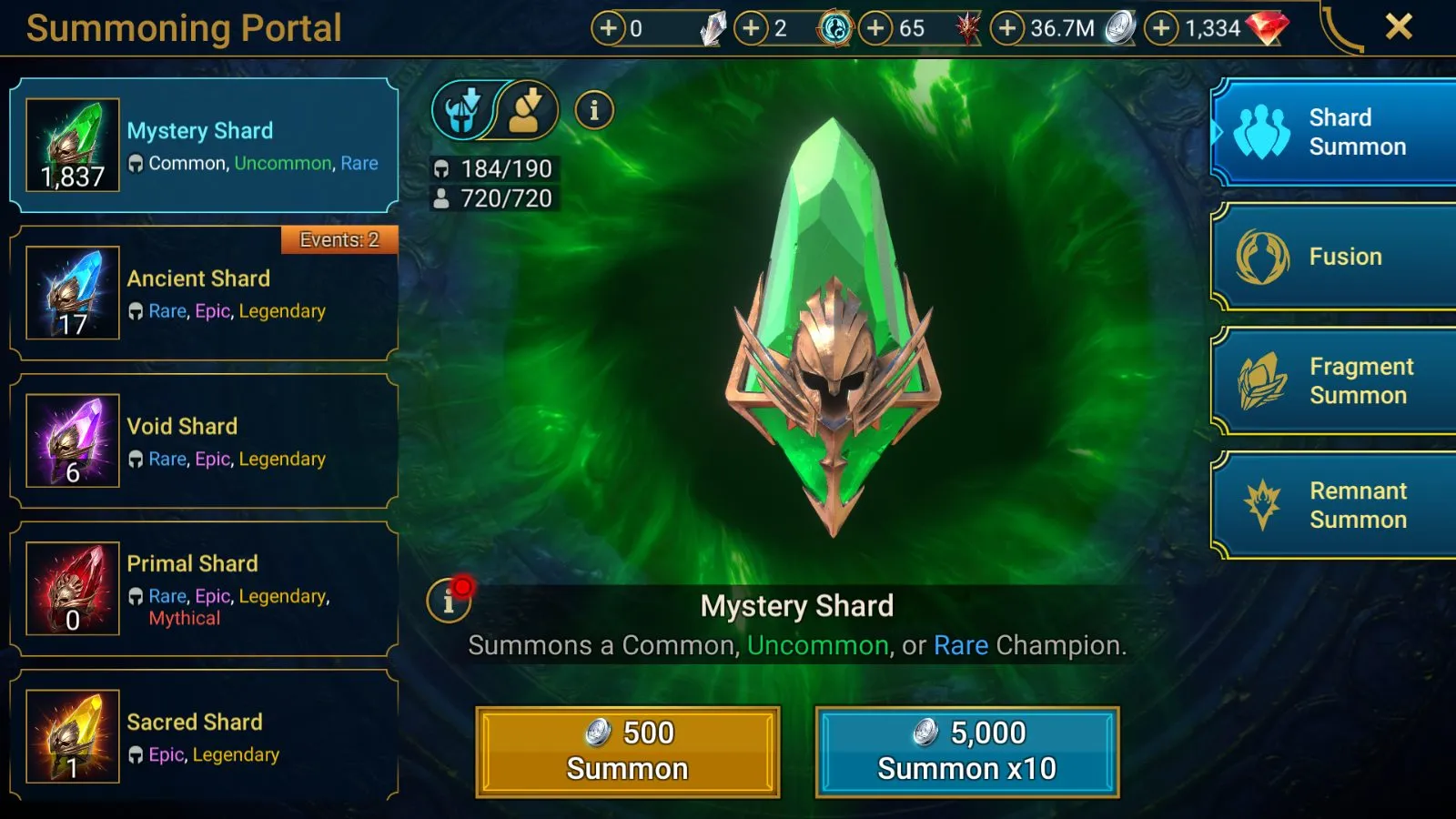 10M Power | 5 Mythicals (Theodosia, Nais) | Titus, Teox, Pontiff, Varkos — screenshot 5