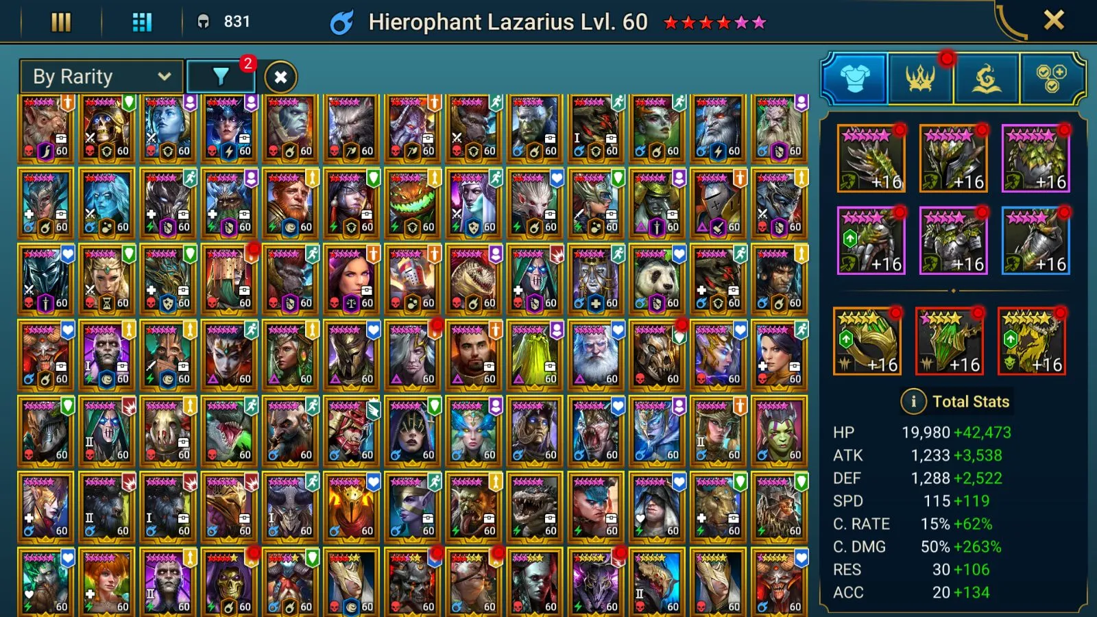 27.5M Power | 12 Mythicals (Nais, Galathir, Arne, Siegfrund) | Solanar&Noldua, Hekaton, Senna) — screenshot 3