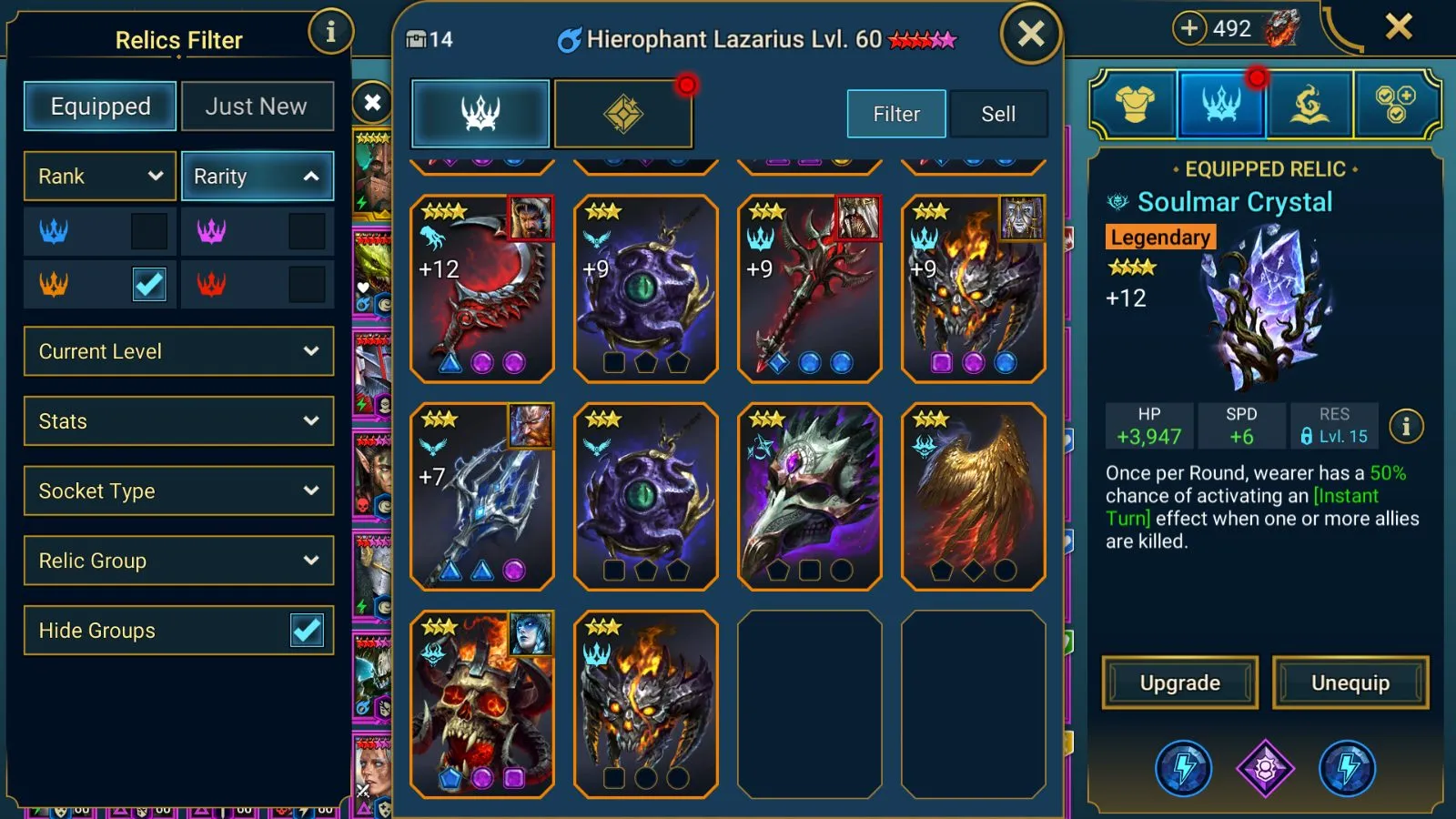 27.5M Power | 12 Mythicals (Nais, Galathir, Arne, Siegfrund) | Solanar&Noldua, Hekaton, Senna) — screenshot 8