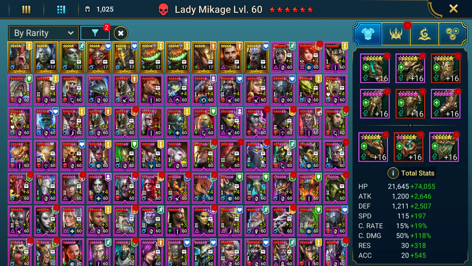 14 Mythicals (Siegfrund, Gharol, Androc) | 6* Bayek, Tekteon, Marichka&Taras — screenshot 5